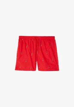 Intimissimi MIT KAKTUS-STICKEREI - Badehose Pants - Cactus Embroidery Red