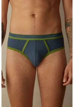 Intimissimi Verkäufe 22 Intimissimi SUPIMA MIT LOGO - Slip - Blau Denim Mel Verde