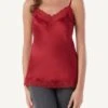 Intimissimi V NECK - Nachtwäsche Shirt - Rosso