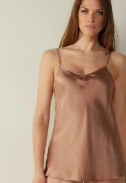 Intimissimi Verkäufe 17 Intimissimi V NECK - Nachtwäsche Shirt - Rose Satin