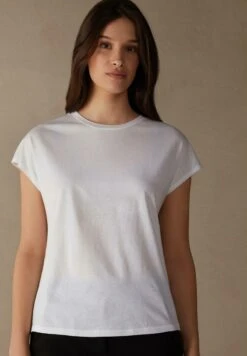 Intimissimi MIT RUNDHALSAUSSCHNITT - T-Shirt Basic - Weiss