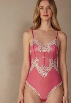 Intimissimi AUS UND PRETTY FLOWER - Body - Rosa Valentine Pink Ivory