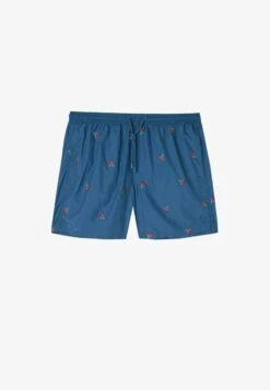 Intimissimi MIT KIRSCHSTICKEREI - Badeshorts - J Cherry Embroidery Pacific Blue
