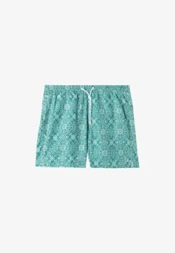 Intimissimi MIT KACHEL - Badeshorts - Blauj Majolica Print White Green